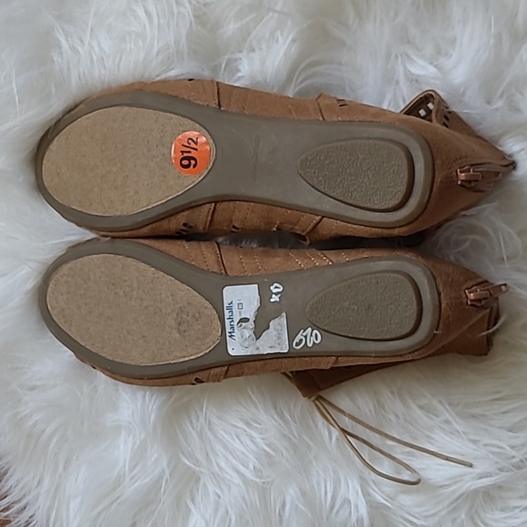 Rampage Caesar Gladiator Sandal Brown Microsuede Women's 9.5 10 - Picture 6 of 7